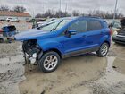 2022 Ford Ecosport Se Синий vin: MAJ6S3GLXNC461191