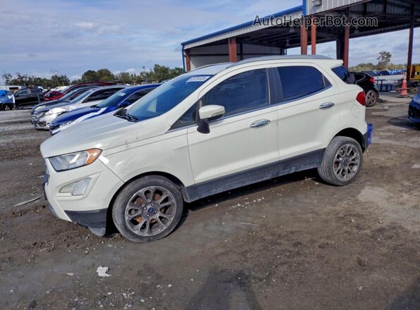 MAJ6S3KL9KC282000 2019 FORD ECOSPORT White Przód lewy