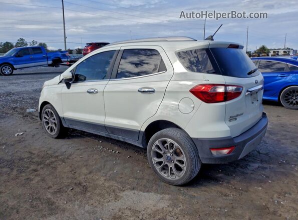 MAJ6S3KL9KC282000 2019 FORD ECOSPORT White Tył lewy