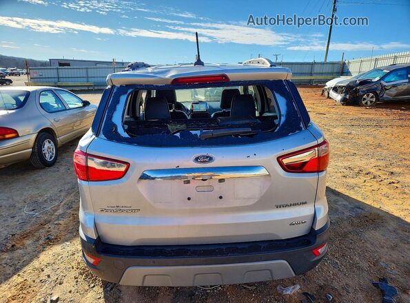 MAJ6S3KLXKC252116 2019 FORD ECOSPORT Silver უკანა ხედი