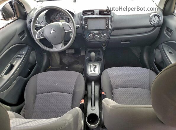 ML32A3HJ0JH009551 2018 MITSUBISHI MIRAGE Серебряный Вид панели приборов
