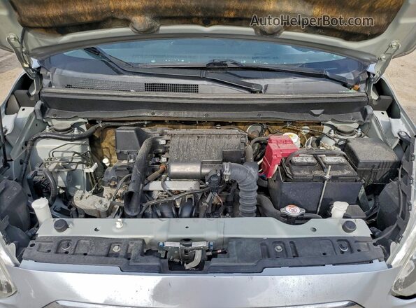 ML32A3HJ0JH009551 2018 MITSUBISHI MIRAGE Серебряный Вид задней части салона