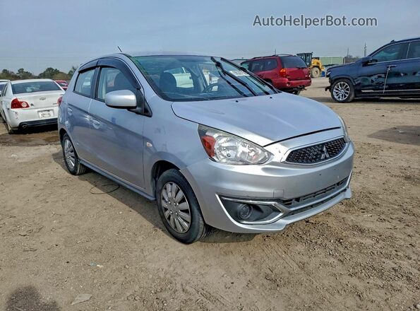ML32A3HJ0JH009551 2018 MITSUBISHI MIRAGE Серебряный Передняя правая четверть