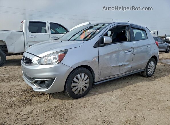 ML32A3HJ0JH009551 2018 MITSUBISHI MIRAGE Серебряный Передняя левая четверть