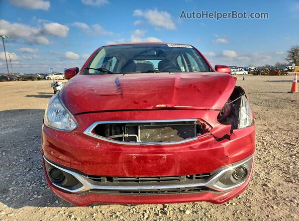 ML32A3HJ7KH009385 2019 MITSUBISHI MIRAGE Красный Вид спереди