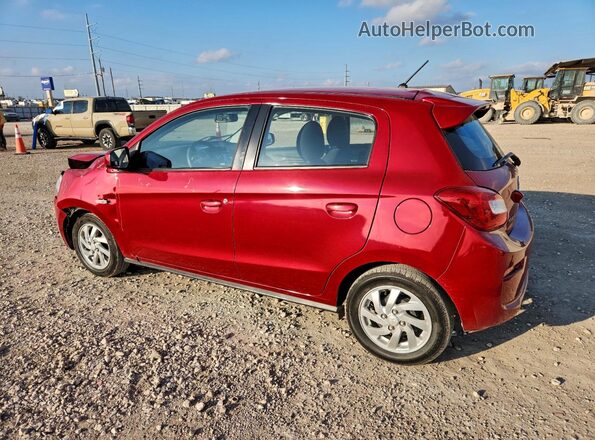 ML32A3HJ7KH009385 2019 MITSUBISHI MIRAGE Красный Задняя левая четверть
