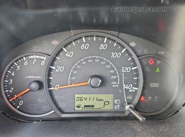 ML32A3HJ7KH009385 2019 MITSUBISHI MIRAGE Красный Вид щитка приборов