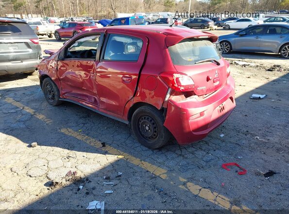 ML32A3HJ8LH009378 2020 MITSUBISHI MIRAGE Red Trasero izquierdo