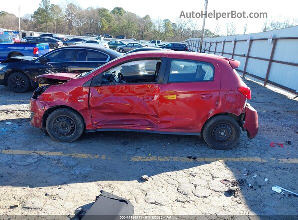 ML32A3HJ8LH009378 2020 MITSUBISHI MIRAGE Red 