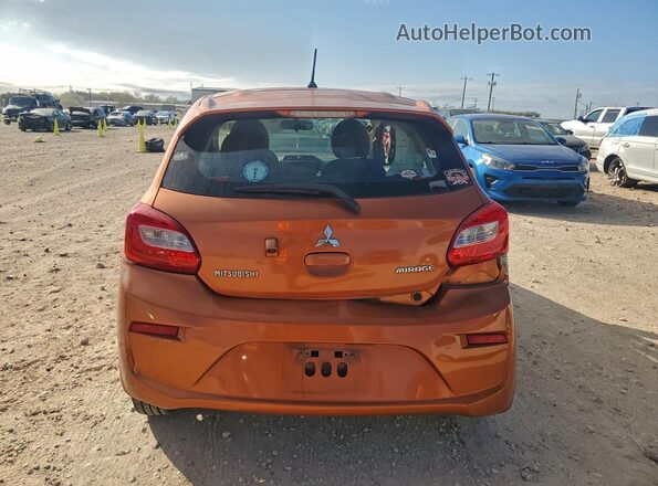 ML32A3HJXKH011020 2019 MITSUBISHI MIRAGE Оранжевый Вид сзади