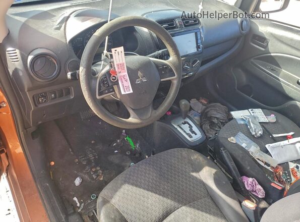 ML32A3HJXKH011020 2019 MITSUBISHI MIRAGE Оранжевый Вид панели приборов