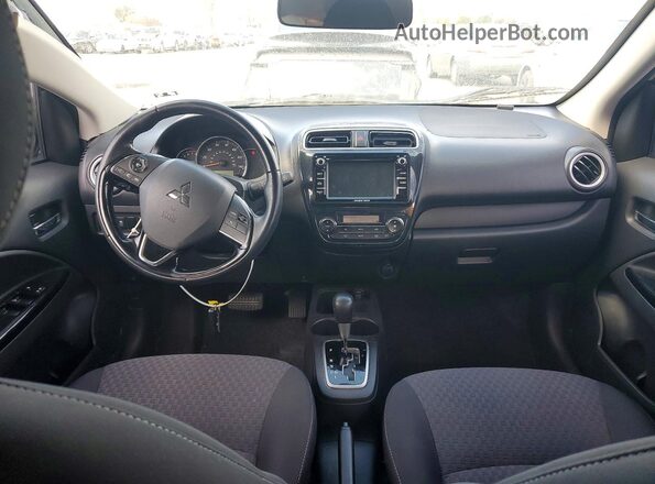 ML32A4HJ6HH010509 2017 MITSUBISHI MIRAGE Белый Вид панели приборов