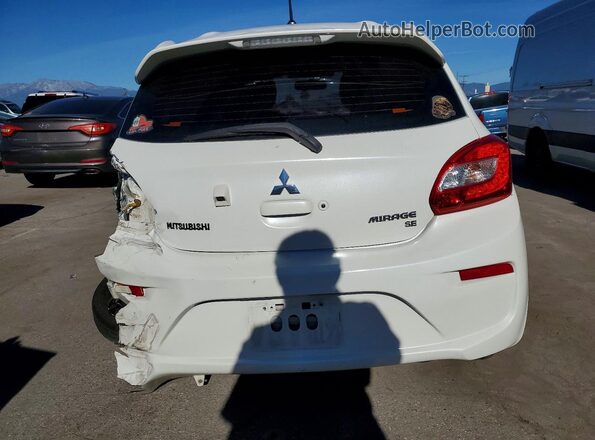 ML32A4HJ6HH010509 2017 MITSUBISHI MIRAGE Белый Вид сзади