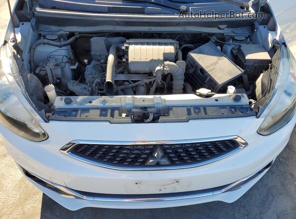 ML32A4HJ6HH010509 2017 MITSUBISHI MIRAGE Белый Вид задней части салона