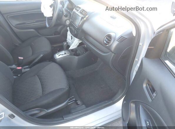 ML32AUHJ4MH009336 2021 MITSUBISHI MIRAGE Серебряный Вид салона спереди