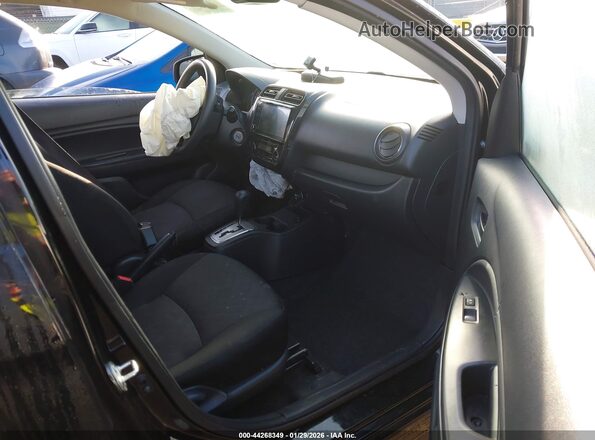 ML32AUHJ4RH019288 2024 MITSUBISHI MIRAGE Черный Вид салона спереди