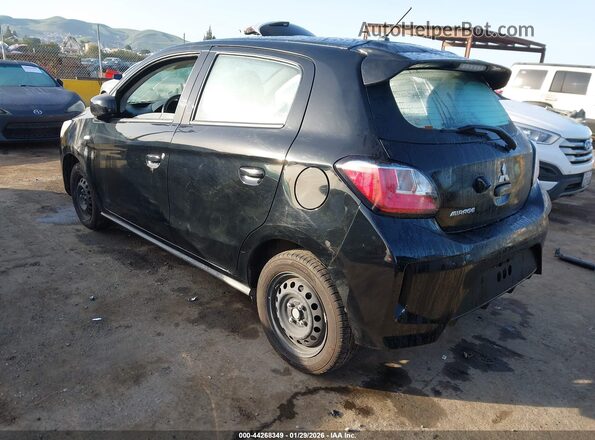 ML32AUHJ4RH019288 2024 MITSUBISHI MIRAGE Черный Задняя левая четверть