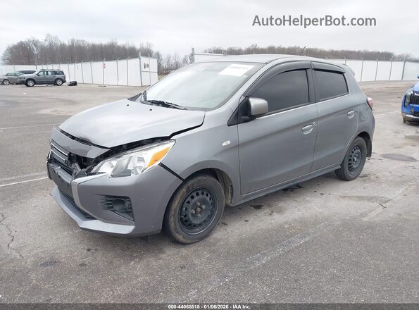 ML32AUHJ6NH008254 2022 MITSUBISHI MIRAGE Серебряный Передняя левая четверть