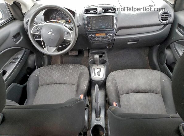 ML32AUHJ7MH012389 2021 MITSUBISHI MIRAGE Черный Вид панели приборов