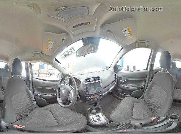 ML32AUHJ7MH012389 2021 MITSUBISHI MIRAGE Черный Вид наклейки с VIN-кодом