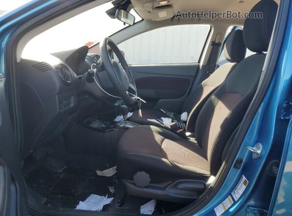 ML32AWHJ6RH004013 2024 MITSUBISHI MIRAGE Blue Vista interior delantera