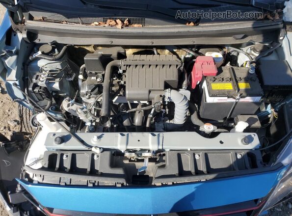 ML32AWHJ6RH004013 2024 MITSUBISHI MIRAGE Blue Vista interior trasera