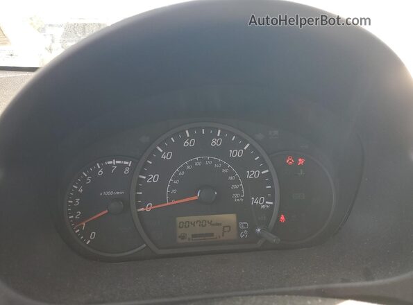 ML32AWHJ6RH004013 2024 MITSUBISHI MIRAGE Blue Vista del cuadro de instrumentos