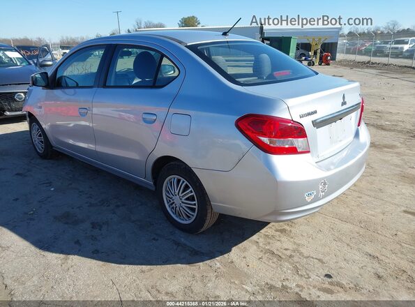 ML32F3FJ0KHF17947 2019 MITSUBISHI MIRAGE G4 Серебряный Задняя левая четверть