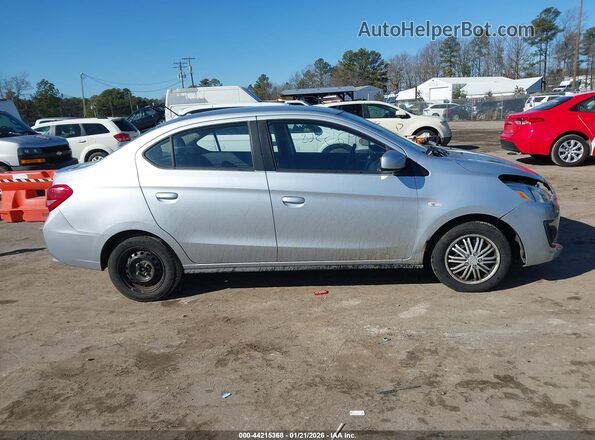 ML32F3FJ0KHF17947 2019 MITSUBISHI MIRAGE G4 Серебряный Вид задней части салона