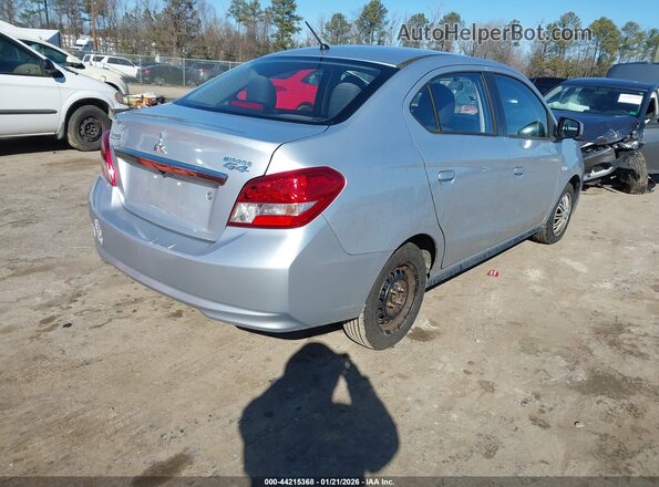 ML32F3FJ0KHF17947 2019 MITSUBISHI MIRAGE G4 Серебряный Задняя правая четверть