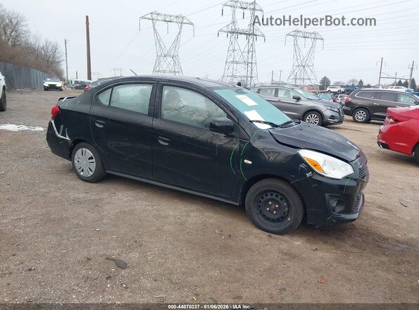 ML32F3FJ0LHF01183 2020 MITSUBISHI MIRAGE G4 Black Front right