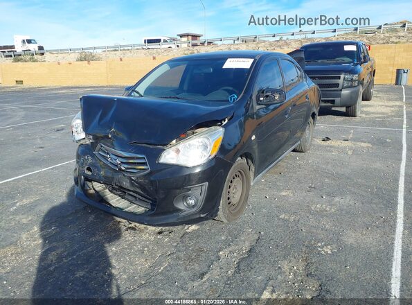 ML32F3FJ1KHF12059 2019 MITSUBISHI MIRAGE G4 Черный Передняя левая четверть