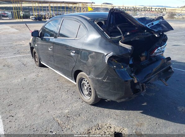 ML32F3FJ1KHF12059 2019 MITSUBISHI MIRAGE G4 Черный Задняя левая четверть