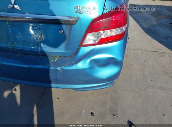 ML32F3FJ2HH000395 2017 MITSUBISHI MIRAGE G4 Бирюзовый Вид задней части салона