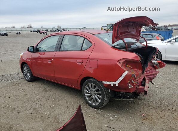 ML32F3FJ3JHF00381 2018 MITSUBISHI MIRAGE Красный Задняя левая четверть