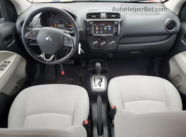 ML32F3FJ3JHF00381 2018 MITSUBISHI MIRAGE Красный Вид панели приборов