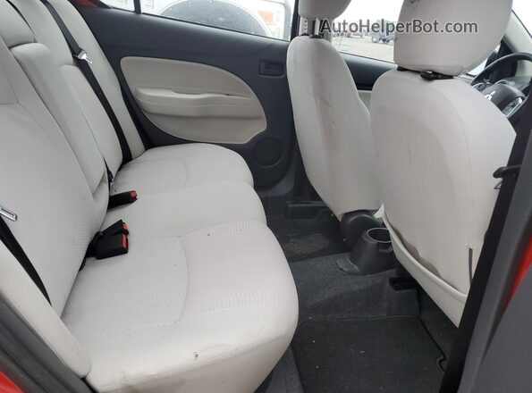 ML32F3FJ3JHF00381 2018 MITSUBISHI MIRAGE Красный Вид задних сидений