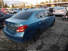 2017 Mitsubishi Mirage G4 Es Blue vin: ML32F3FJ4HHF06314