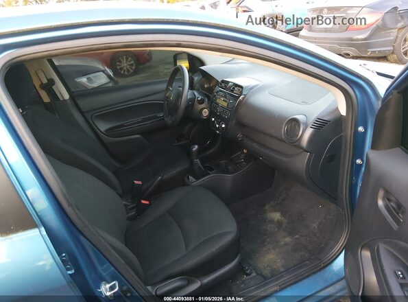 ML32F3FJ4HHF06314 2017 MITSUBISHI MIRAGE G4 Blue Вид салону спереду