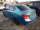 2017 Mitsubishi Mirage G4 Es Blue vin: ML32F3FJ4HHF06314