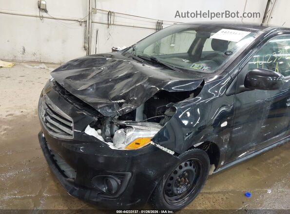 ML32F3FJ4KHF01069 2019 MITSUBISHI MIRAGE G4 Черный Вид спереди