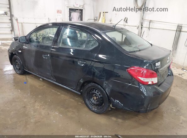 ML32F3FJ4KHF01069 2019 MITSUBISHI MIRAGE G4 Черный Задняя левая четверть