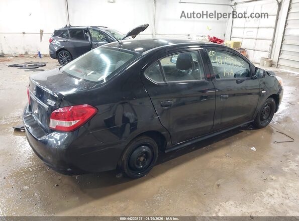 ML32F3FJ4KHF01069 2019 MITSUBISHI MIRAGE G4 Черный Задняя правая четверть
