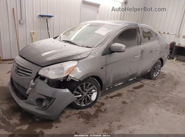 ML32F3FJ4KHF08216 2019 MITSUBISHI MIRAGE G4 Серый Передняя левая четверть