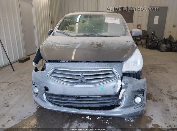ML32F3FJ4KHF08216 2019 MITSUBISHI MIRAGE G4 Серый Вид задней части салона