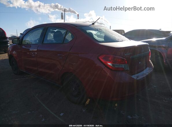 ML32F3FJ4KHF13058 2019 MITSUBISHI MIRAGE G4 Красный Задняя левая четверть