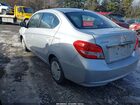 2019 Mitsubishi Mirage G4 Es Серебряный vin: ML32F3FJ5KHF00271