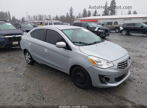 ML32F3FJ6HHF13930 2017 MITSUBISHI MIRAGE G4 Silver Przód prawy