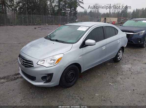 ML32F3FJ6HHF13930 2017 MITSUBISHI MIRAGE G4 Silver Przód lewy
