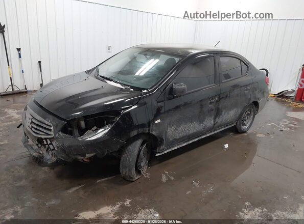 ML32F3FJ6KHF19010 2019 MITSUBISHI MIRAGE G4 Черный Передняя левая четверть